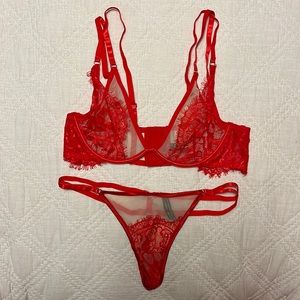 Fashion Nova Bra and Thong Set 😍 New!